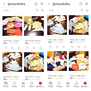 SOLD BIG SALE BABY GIRL BOUNDLE 56 ITEMS